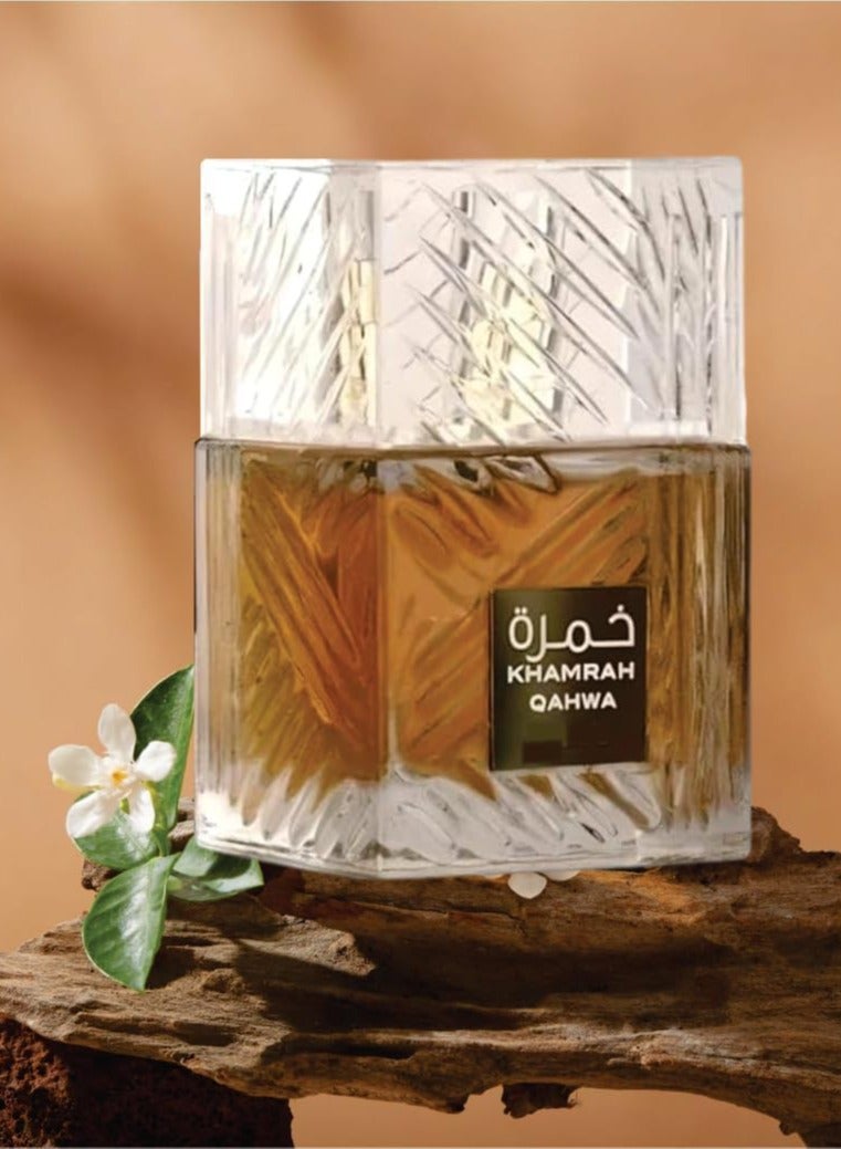 Lattafa Khamrah Qahwa Eau De Parfum for Unisex 100ml  - Image 2