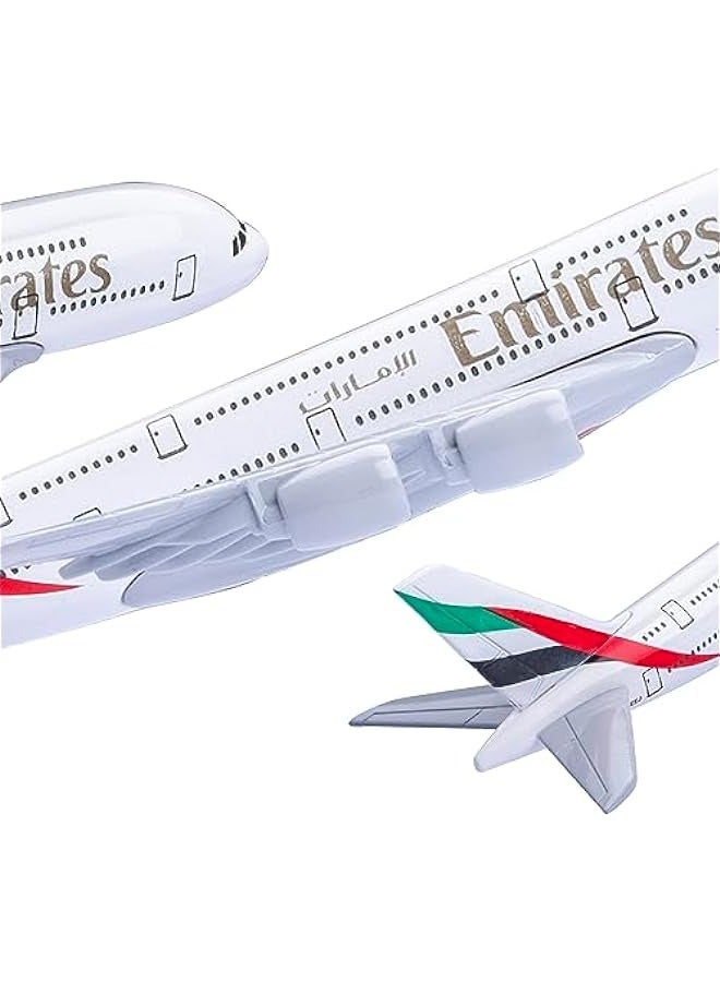 Model Plane 1:400 Scale Model A380 Model Airplane Diecast Airplanes Metal Plane Model for Gift