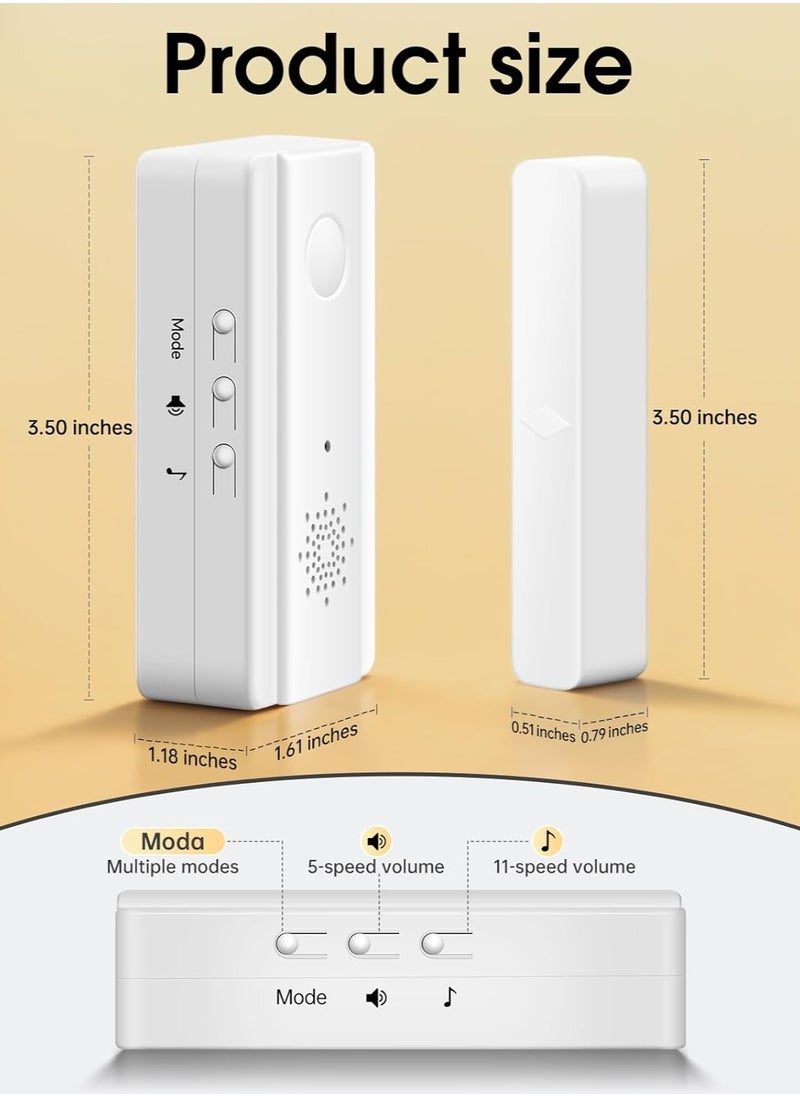 RATSAW - Freezer Door Alarm with Adjustable Voice Reminders (60s/30s/10s/0s Delay) for Open Freezer or Refrigerator Doors - Image 1