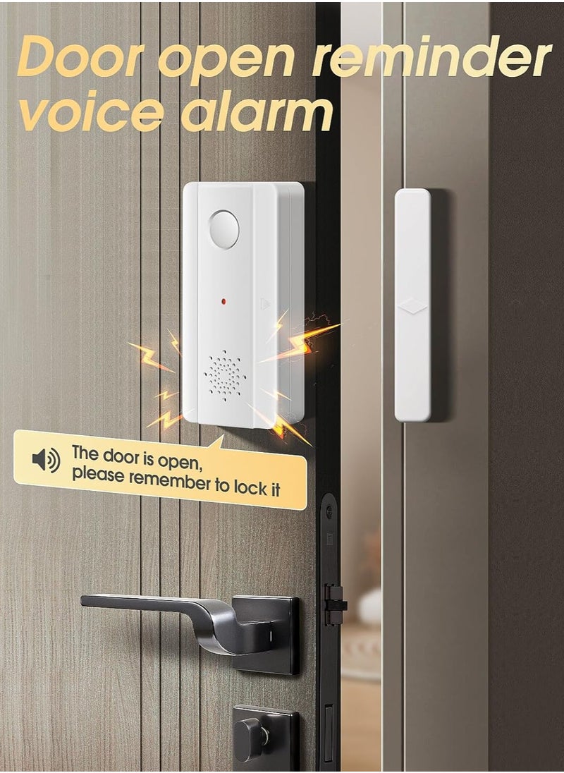 RATSAW - Freezer Door Alarm with Adjustable Voice Reminders (60s/30s/10s/0s Delay) for Open Freezer or Refrigerator Doors - Image 1