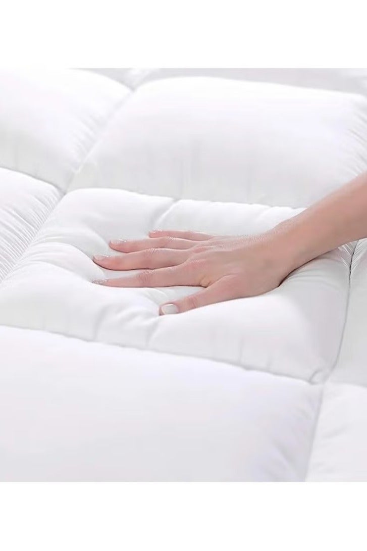 Soufa Dibaj Microfiber Mattress Topper 10 cm With Microfiber Filling and Rubber Corners Edges - Image 5