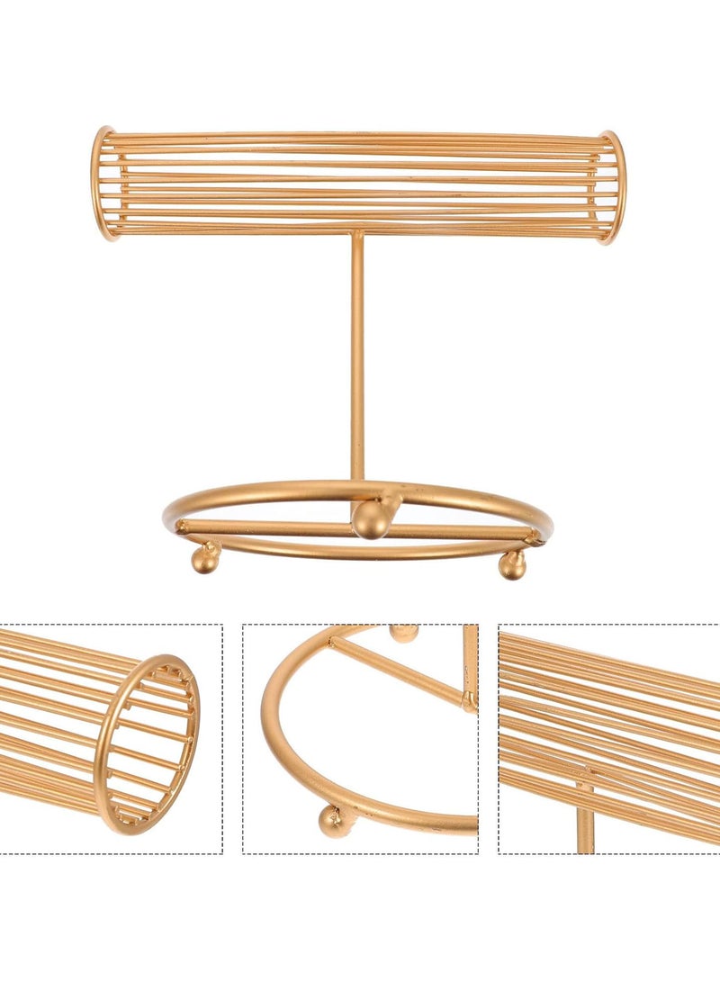 GGOOT Metal Jewelry Display Stand Jewelry Tree Stand Organizers Holder Rack Hanger Towers for Bracelet Necklace Earrings Ring Bangle - Image 5