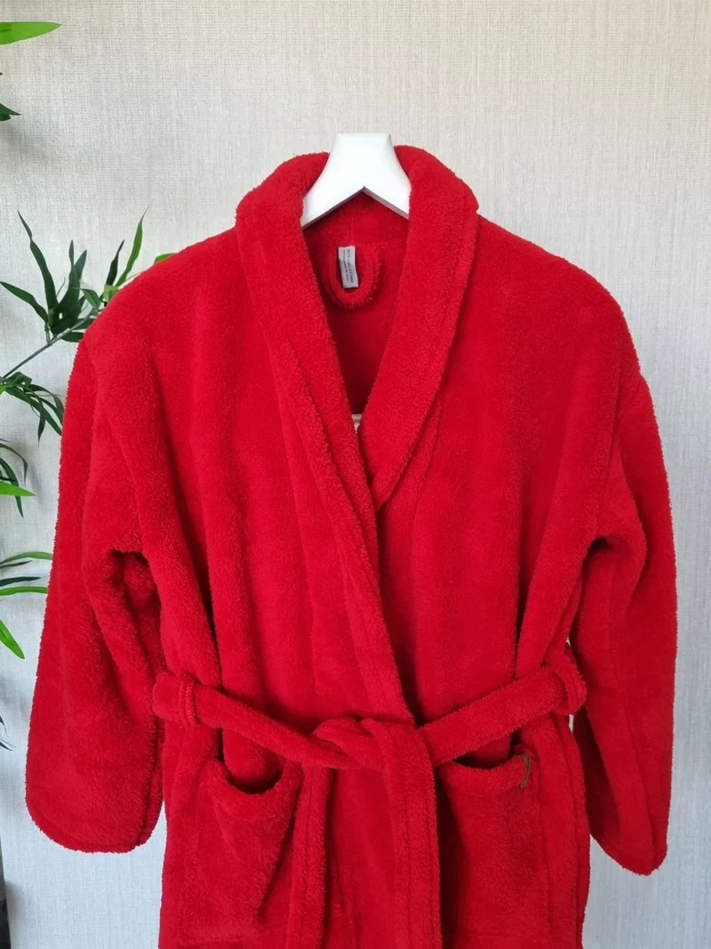 Meyn Collection Welsoft Soft Shawl Collar Women's Dressing Gown