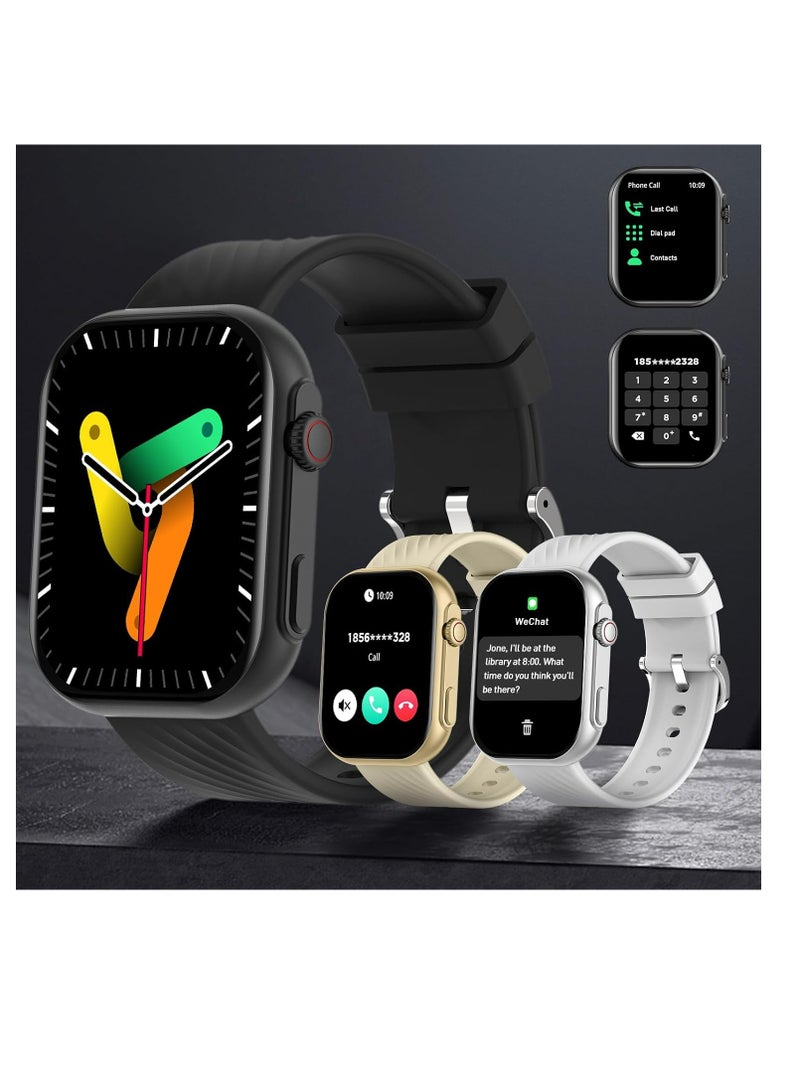 PEJE PEJE Smart Watch for Men (Bluetooth Call), 2.13" Smartwatch,IP68 Fitness Watch, 150+ Customizable dials,123+ Sport Modes, with Calorie/Step/Distance Counter, Fitness Watch for Android iOS.(Silver) - Image 3