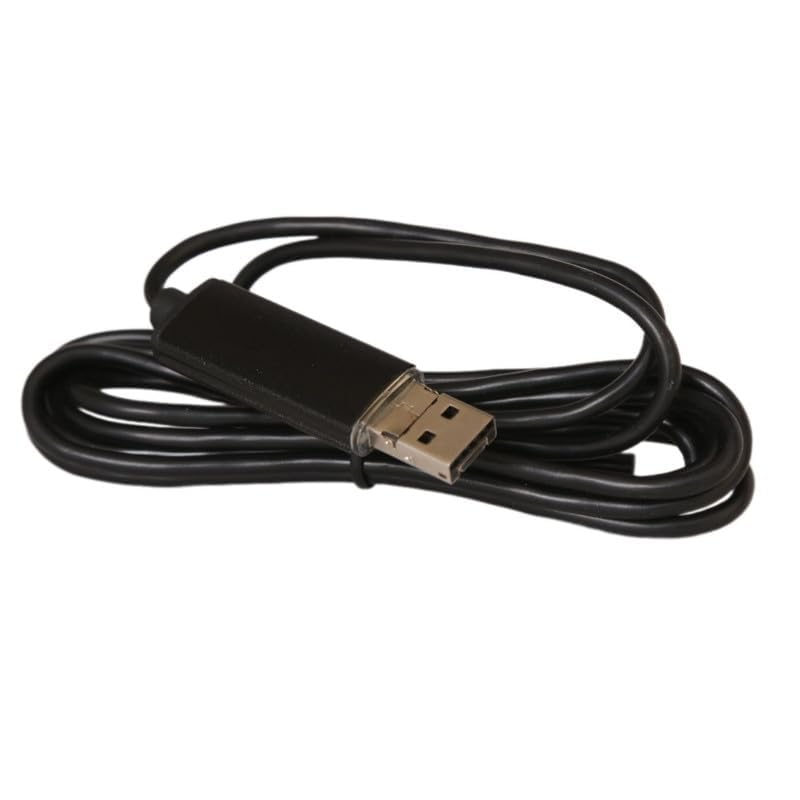 Generic HD Endoscope Camera Flexible IP67 Waterproof Inspection 6 LED Borescope with 5M Cable 5.5mm 7mm for Android, PC & Notebook, with OTG App USB Camera Indoor (Black)  - Image 3