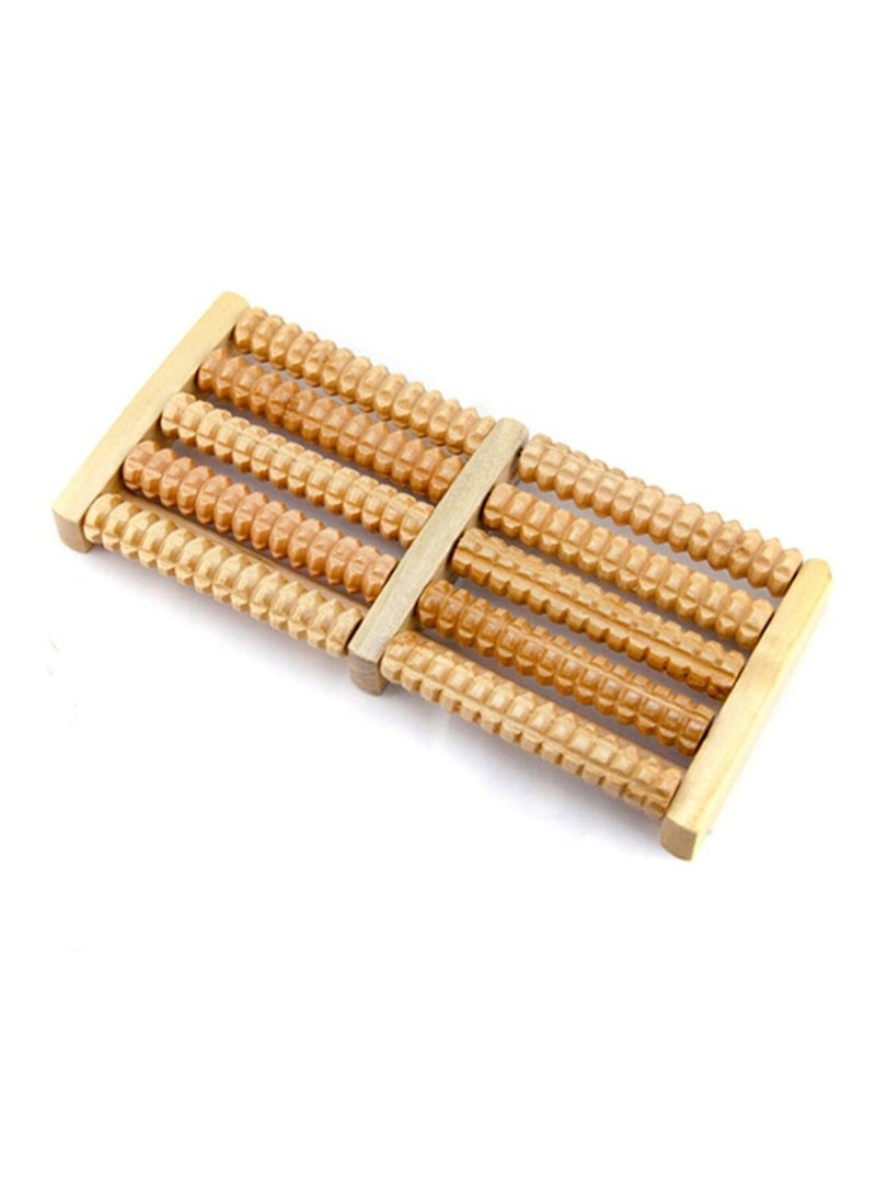 Generic - Plantar Foot Massager Wooden Leg Massage Roller Foot Acupuncture Health Ball - Image 1