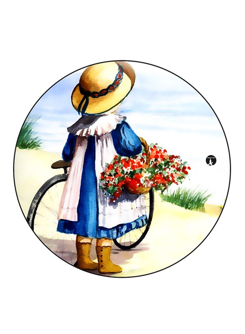 RKN Girl Printed Mouse Pad Multicolour