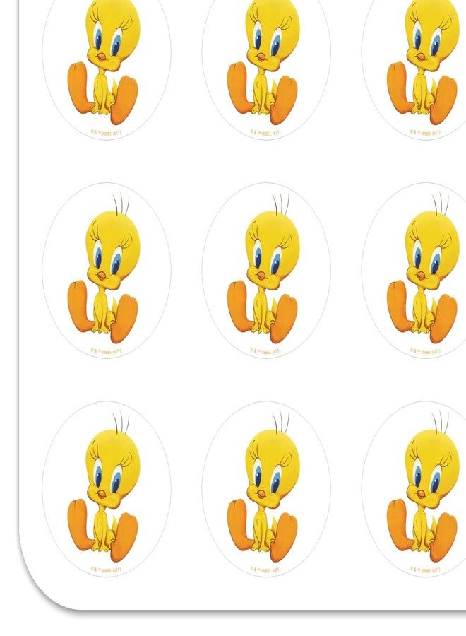 GRAPHICS & MORE Looney Tunes Cute Tweety 1" Planner Calendar Scrapbooking Crafting Clear Stickers - Image 2