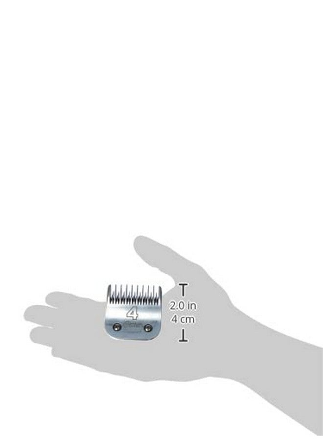 Oster Cryogenx Professional Animal Clipper Blade, Skip Tooth, Size 4 (078919136005),Silver - Image 4