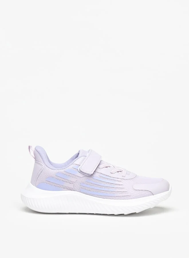Dash Textured Sports Shoes with Hook and Loop Closure