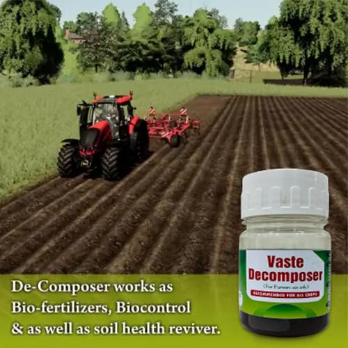 MD Biocoals Vaste Pusa Decomposer Combo 5 Bottle 5 Packet for Agriculture Plants Gardening Farming Manure 125gm - Image 5