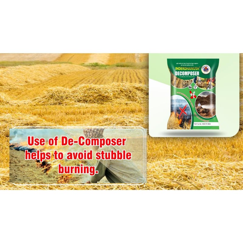 MD Biocoals Vaste Pusa Decomposer Combo 5 Bottle 5 Packet for Agriculture Plants Gardening Farming Manure 125gm - Image 4