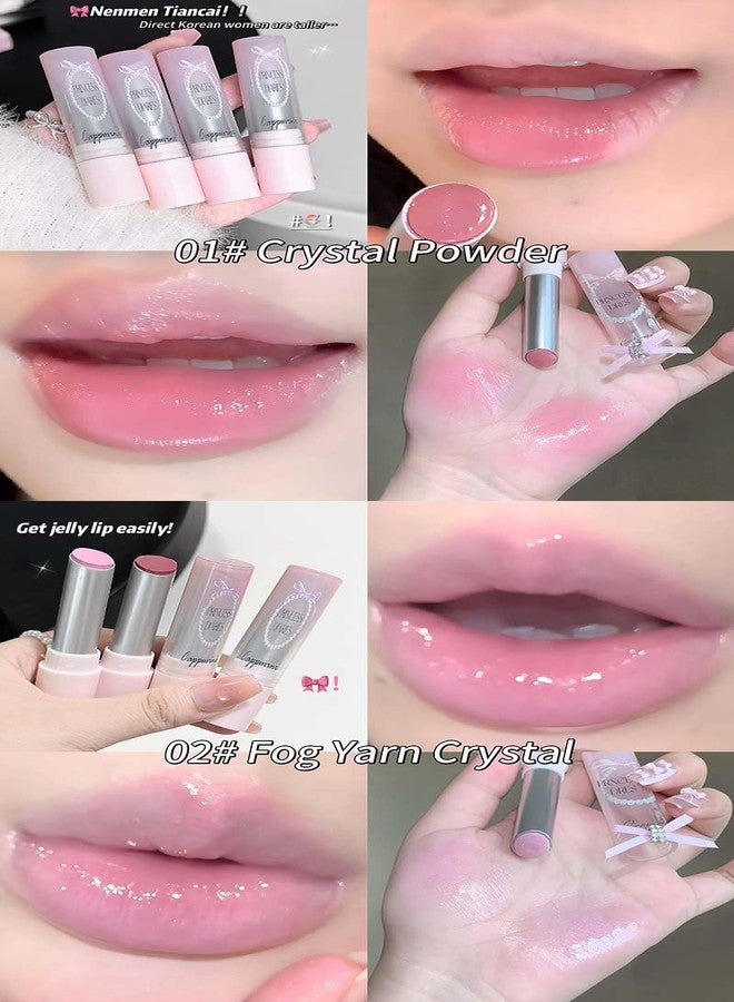 Cappuvini Retro Sweet And Cool Solid Lip Gloss | Smudge-Proof Color Lock Technology | Crystal Glossy Wet Look Lips | Comfortable Wear No Dryness | Curated Seasonal Color Options | Natural Pink Nude Brown | Instant Volume Plumping Effect | Affordable Luxury For Women Beauty Product (06# Wind Chimes in Late Summer, 4g) - Image 3
