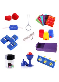 Children's Magic Props Suit Primary School Students Easy To Learn Magic Props See Details No Brand-Color:11 Types Of Pencil Coin-boxed (send Teaching)