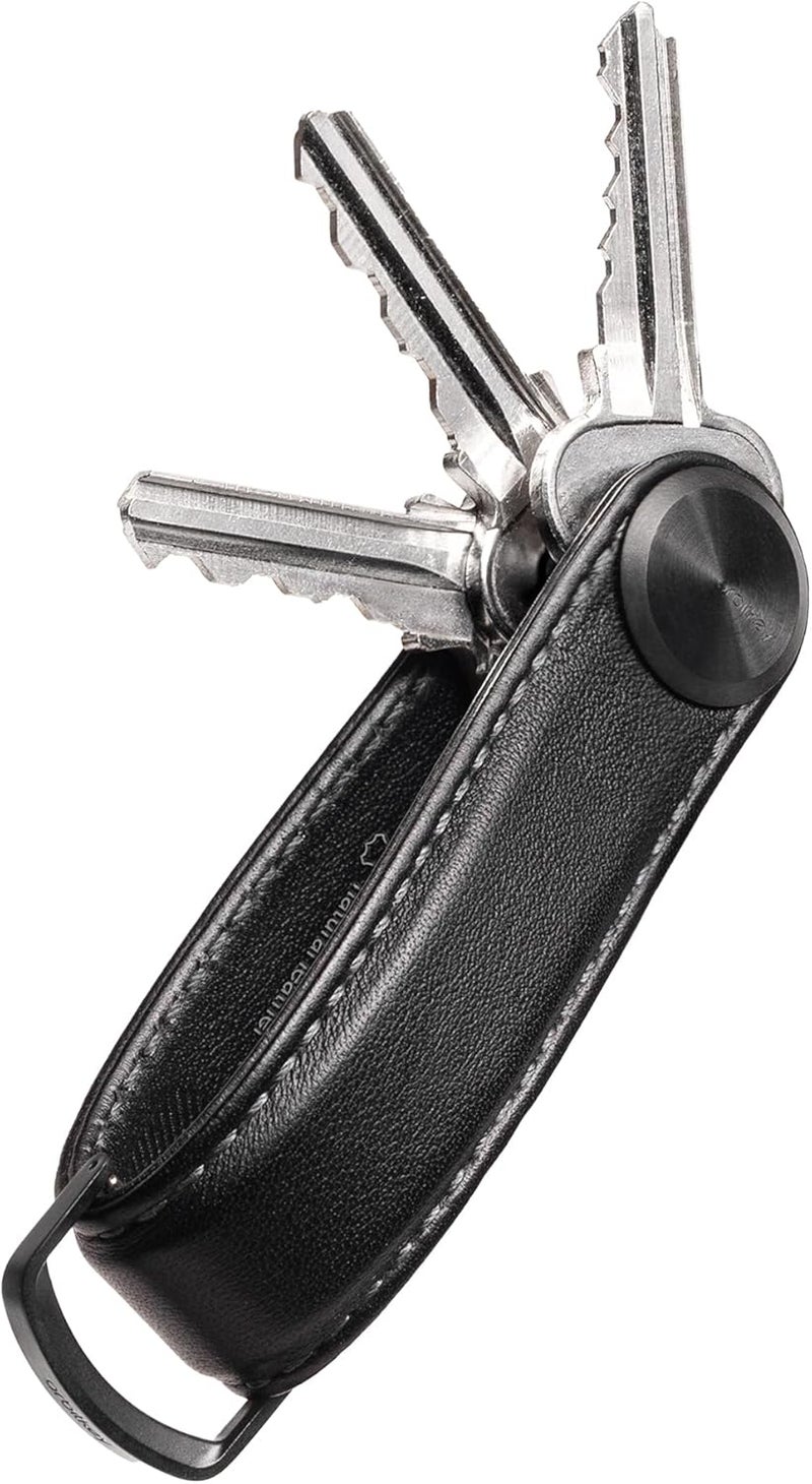 Orbitkey Key Organiser Pro  Leather  Blackout - Image 1