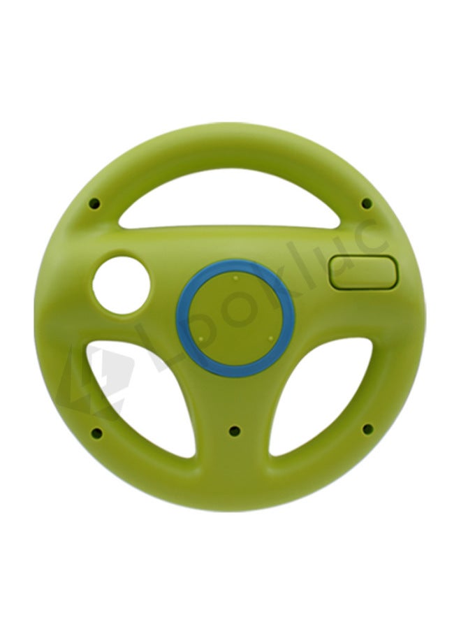 Wii Mario Steering Wheel Wii Handle Steering Wheel WiiU Racing Game Steering Wheel Wii Steering Wheel-Product Color:Green  - Image 1