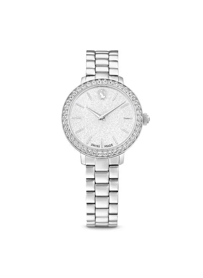 سواروفسكي Matrix 3 Steel Strap Analog Watch