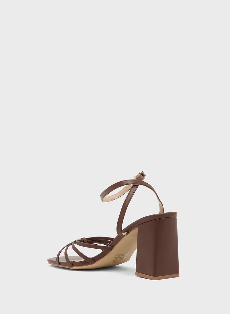 ايلا High Heel Sandal With Ankle Strap
