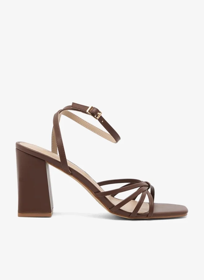 ELLA High Heel Sandal With Ankle Strap