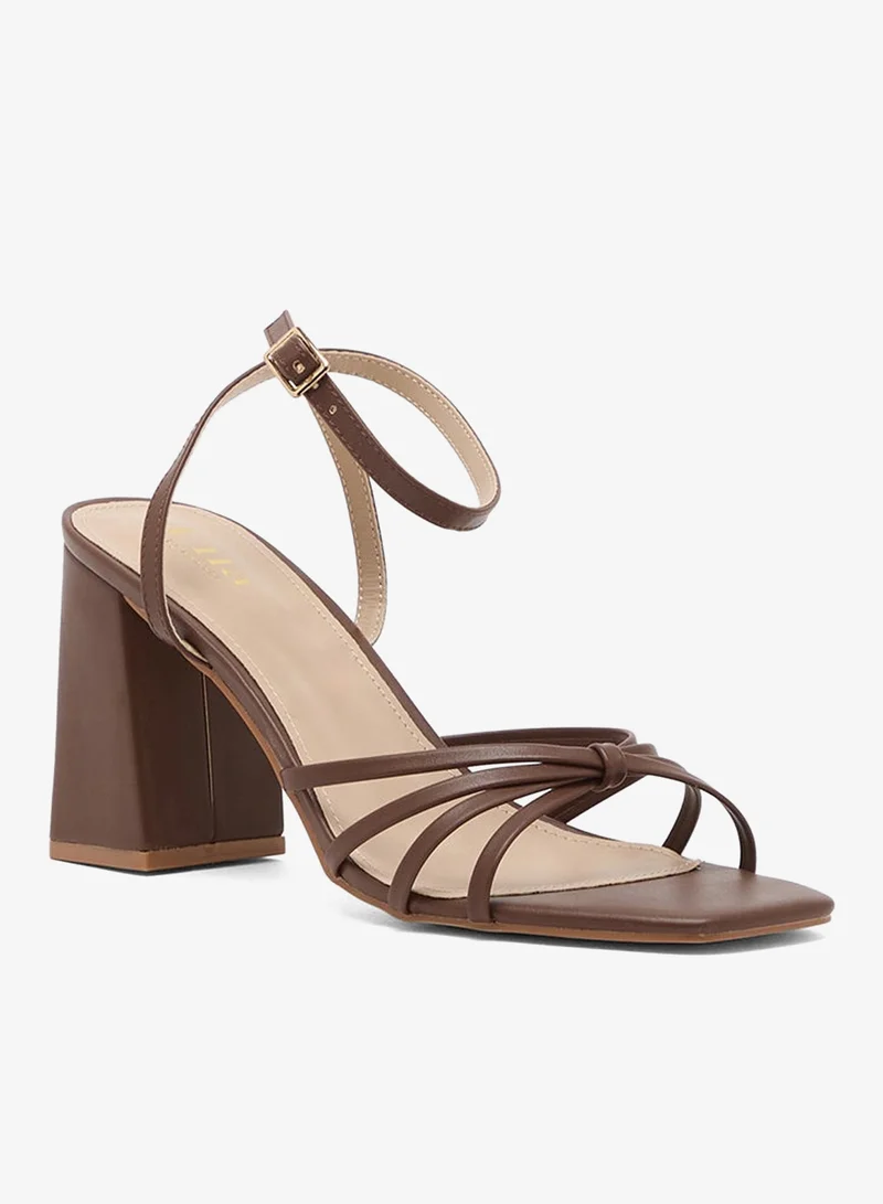 ELLA High Heel Sandal With Ankle Strap