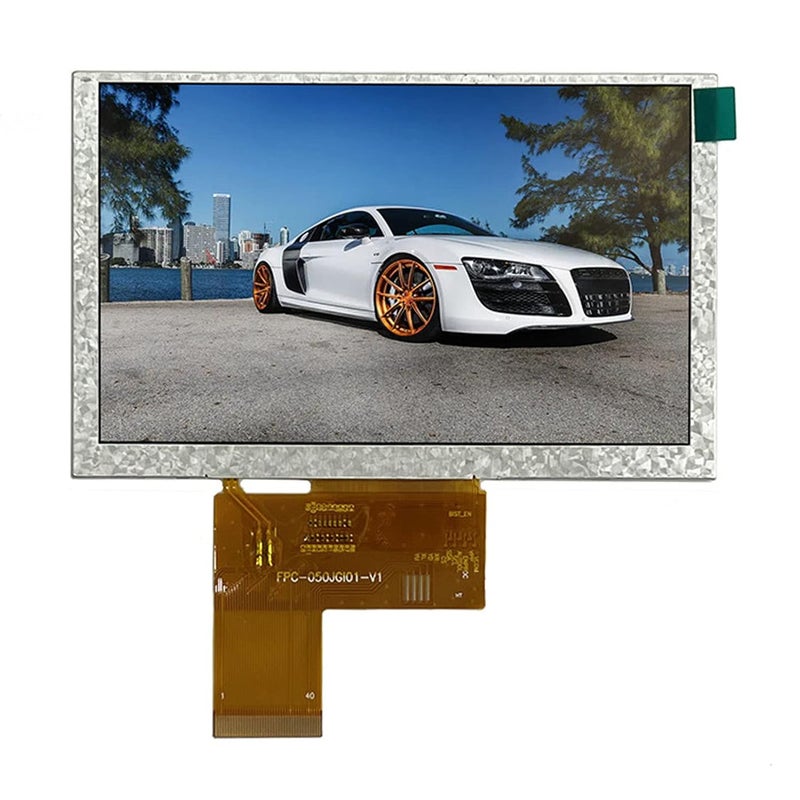 5in Touchscreen TFT Display, Industrial Color Screen with 480 x 272 Resolution, Capacitive Touch RGB Interface for Doorbell Face Recognition and Smart Home Devices - Image 4