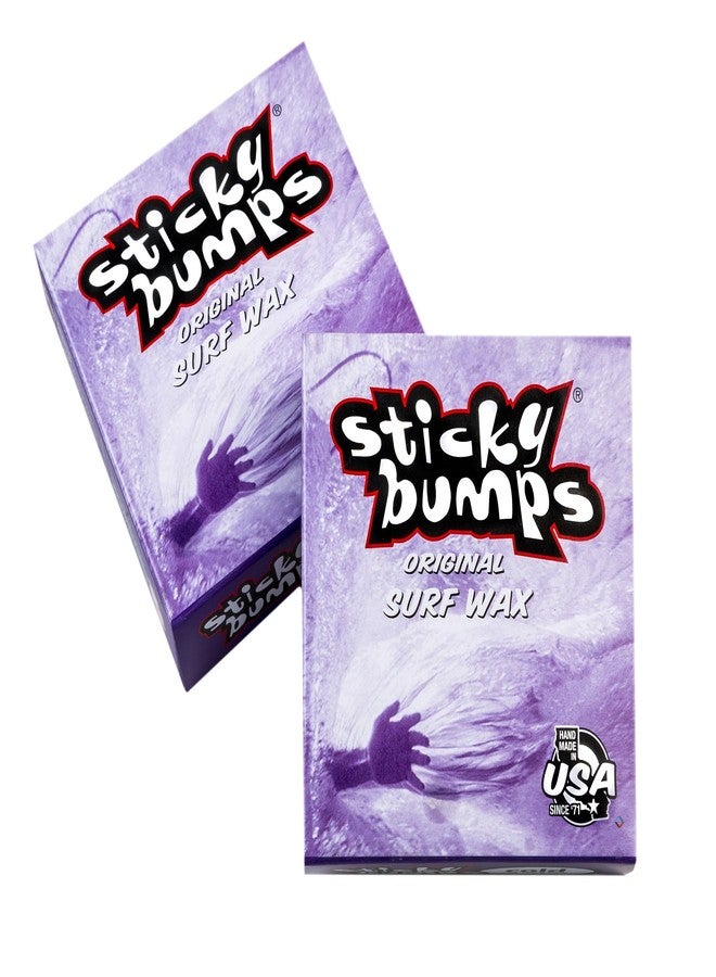 Sticky Bumps Cold Surf Wax Handwrapped Label (Pack of 3), SB23, White - Image 1