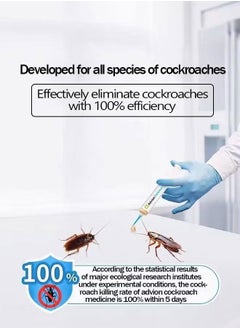 Cockroach Cockroach Gel Bait Includes (1 Tube +1 Plunger +1 Tip)  - Image 3