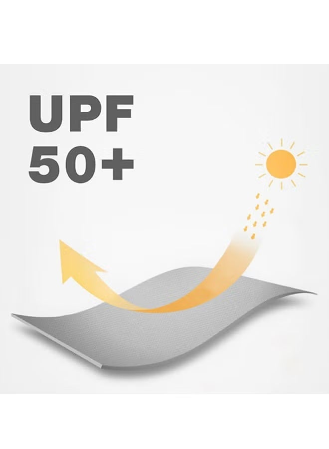 بيوند مجموعة من 5 أقنعة وجه من الحرير الجليدي قابلة للتنفس، قماش واقي من الشمس مقاوم للغبار (أسود + وردي + أزرق + رمادي) - Image 4