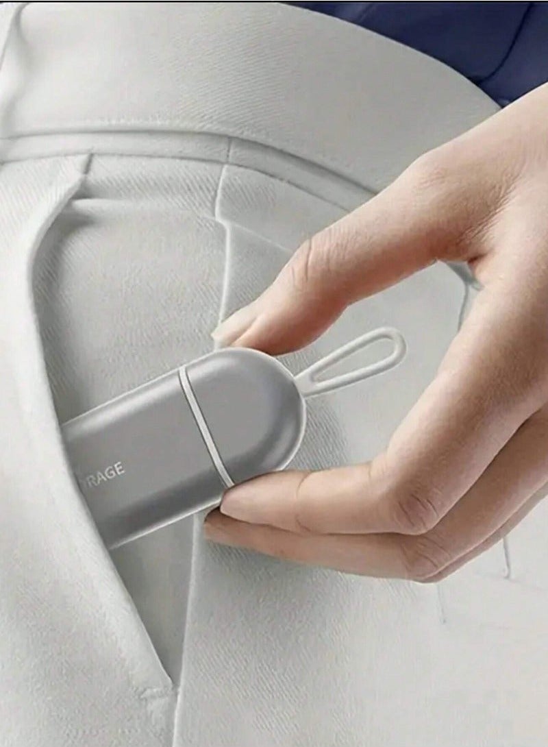 Pill Organizer, Portable Travel Pill Box, Portable Travel Pill Box for Vitamins, Medication, Fish Oil, Supplements - Image 3