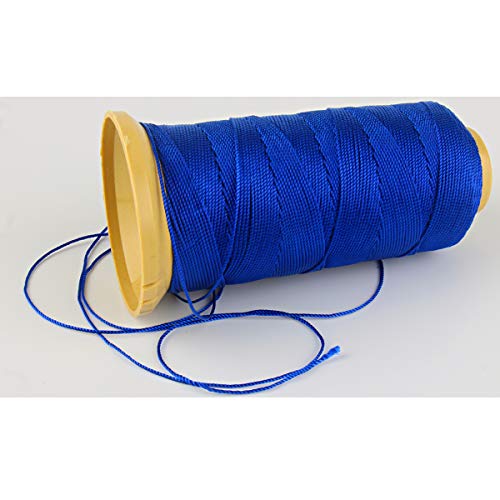 McFanBe 656 Feet Twisted Nylon Twine String Cord for Gardening Marking DIY Projects Crafting Masonry (Blue, 1mm-656 feet) - Image 4
