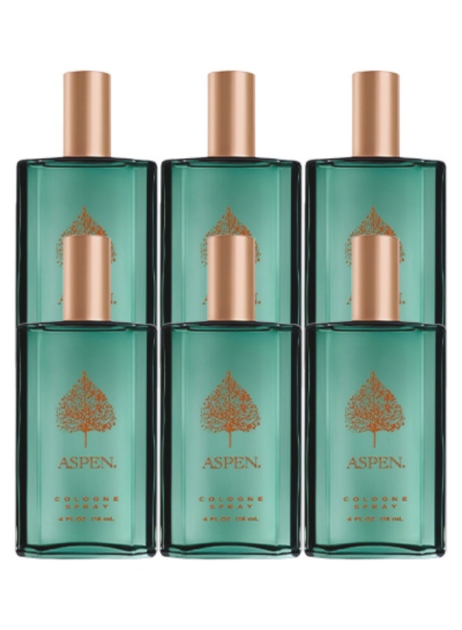 أسبن 6 قطع عطر بخاخ أسبن 118 مل - Image 1