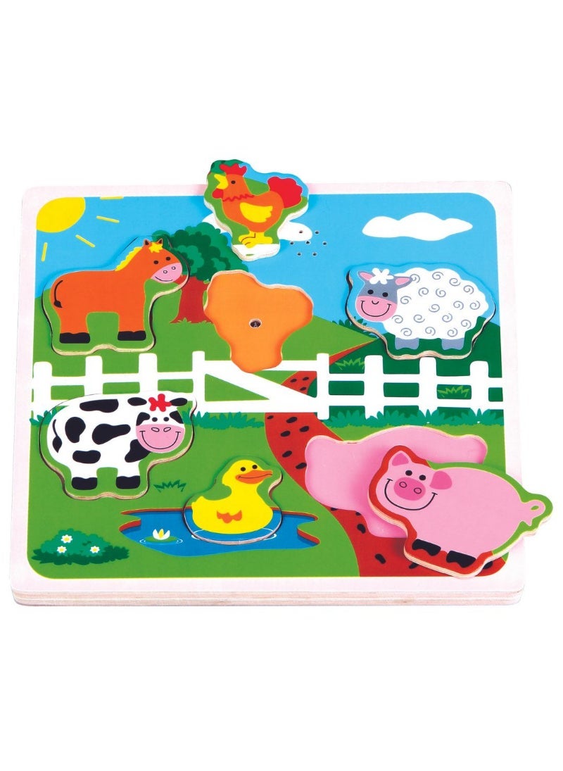 Lelin Farm Sound Puzzle