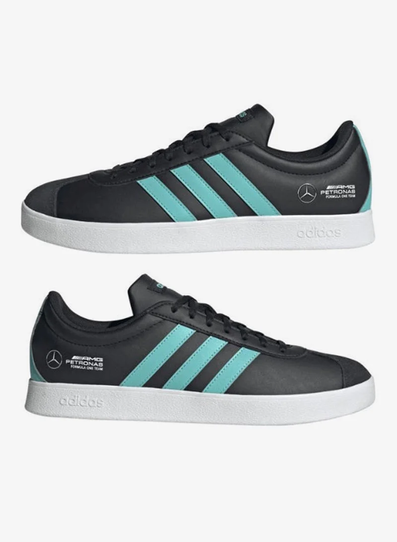 Adidas CBLACK/SEMIRU/FTWWHT Vl Court Mercedes Amg Petronas Formula One Team Shoes  | Best Price UAE