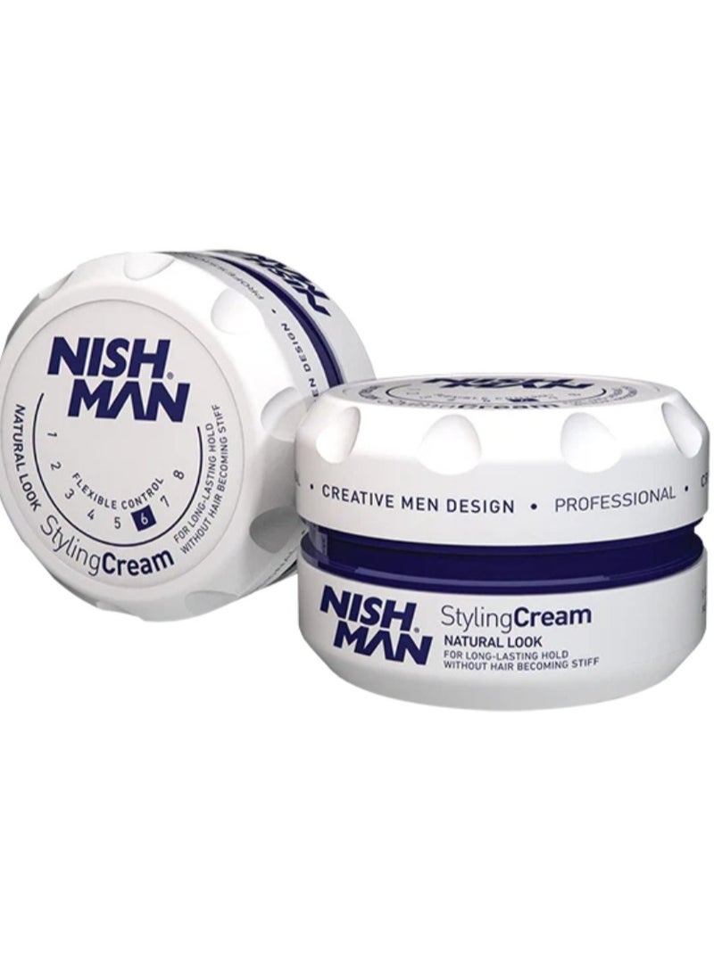 Nishman Styling Cream - Cream Gel - No.6 - Extra Hold 100 Ml