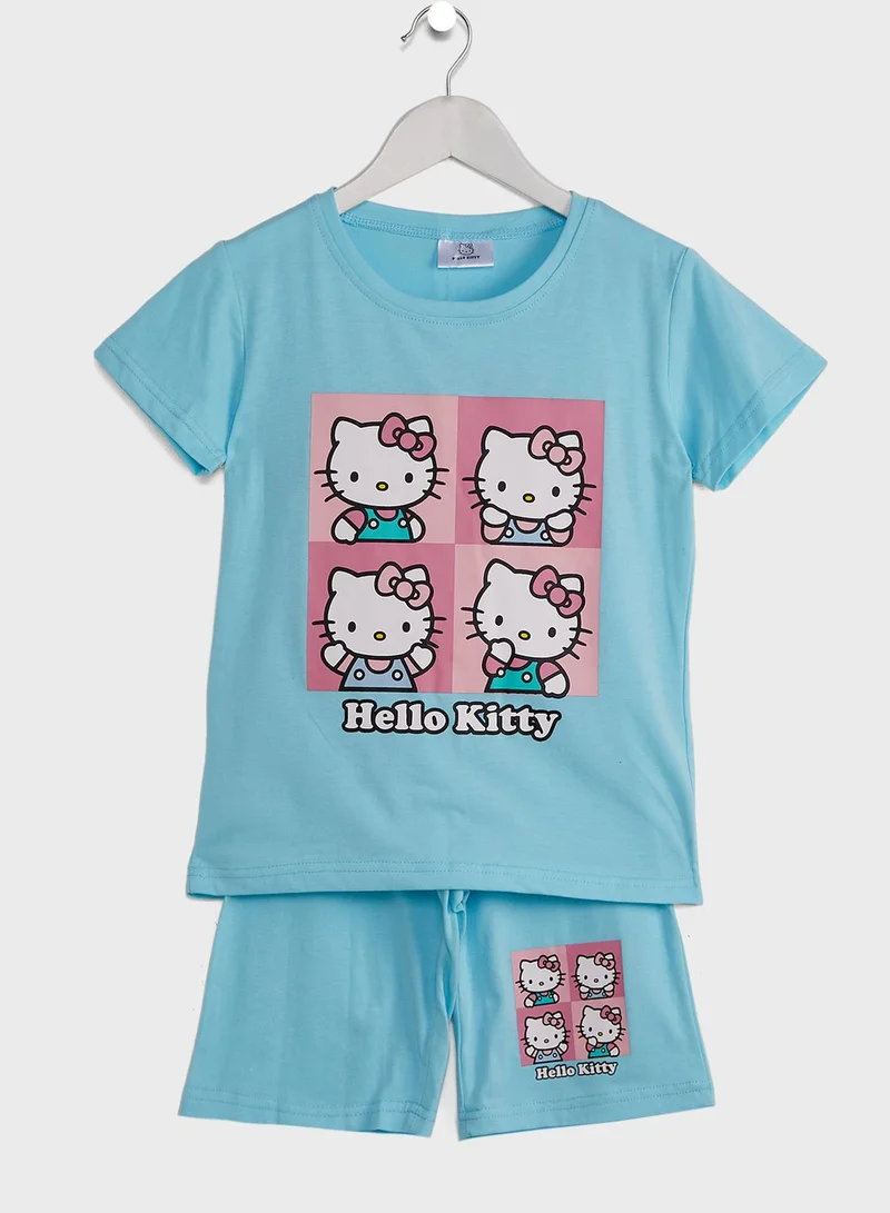 Hello Kitty Kids Hello Kitty T-Shirt + Shorts Set