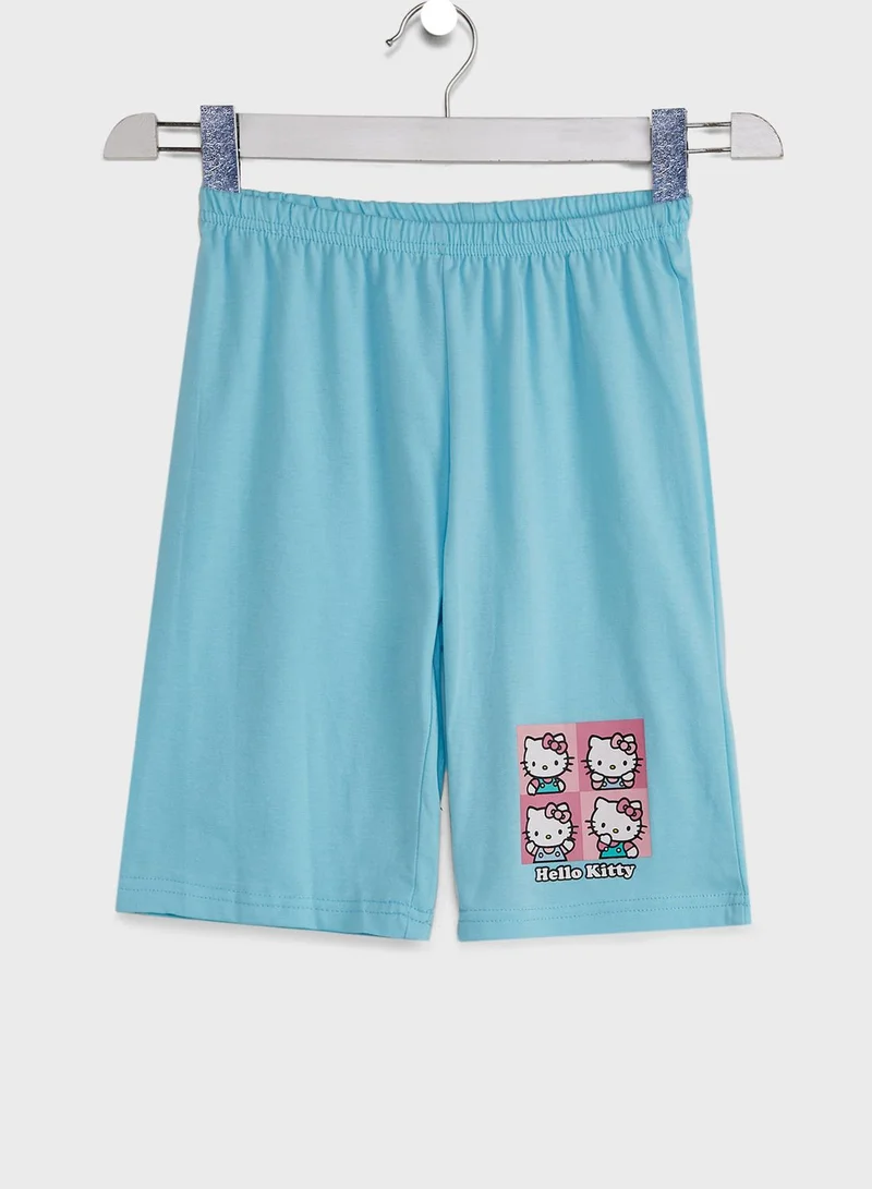 Hello Kitty Kids Hello Kitty T-Shirt + Shorts Set