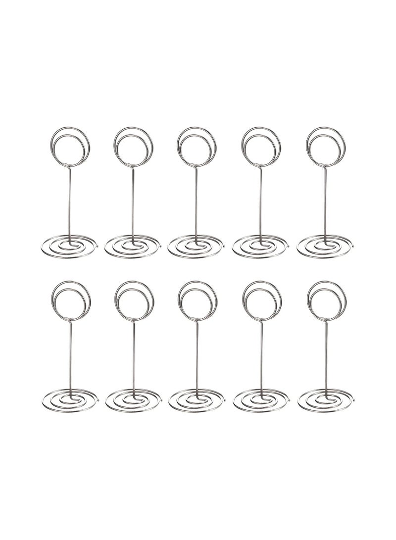 20 Pcs Table Number Holders Place Card Holder Photo Picture Holder for Wedding Birthday Party  - Image 2