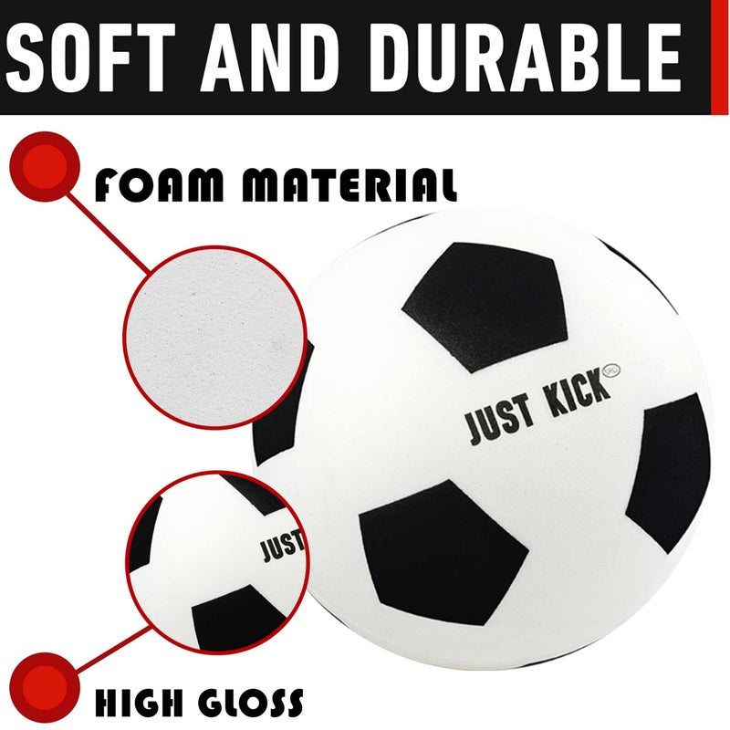 SRG Soft Silent Foam Soccer Ball Size 3 â€“ Indoor Play Ball, Lightweight Quiet Training Ball for Dribbling Practice, Noise-Free House Gift in Premium Box - Image 5