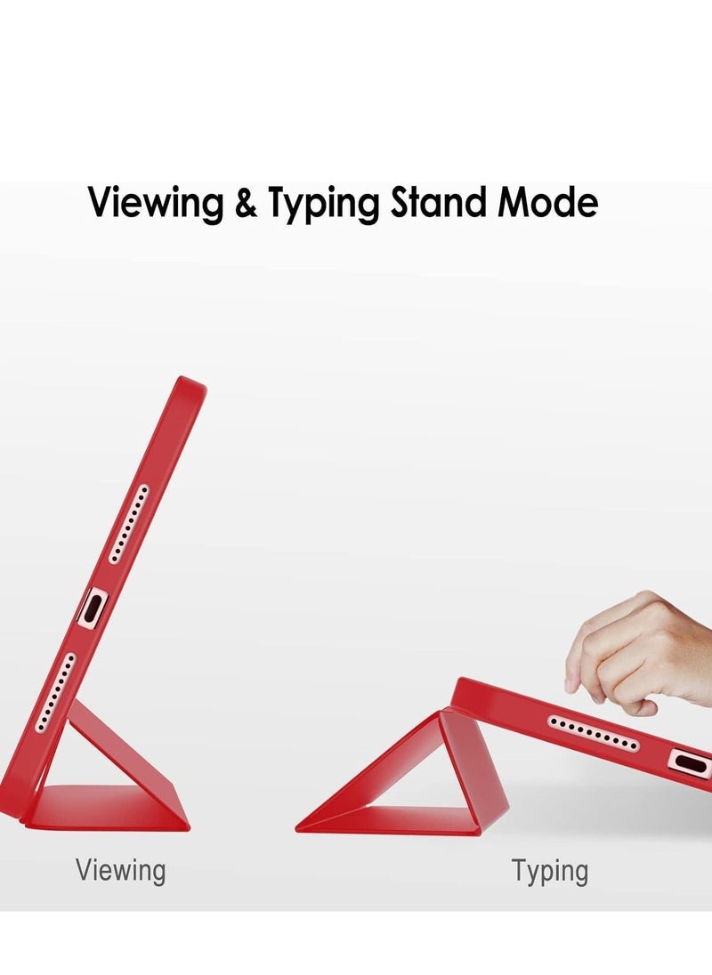 JAJEEK NEW Smart Case with Pencil Holder for iPad Mini 6 – Trifold Stand Smart Cover with Soft TPU Back, Auto Wake/Sleep, Dust Proof & Anti-Fingerprint, Heavy Duty Protection - Image 4