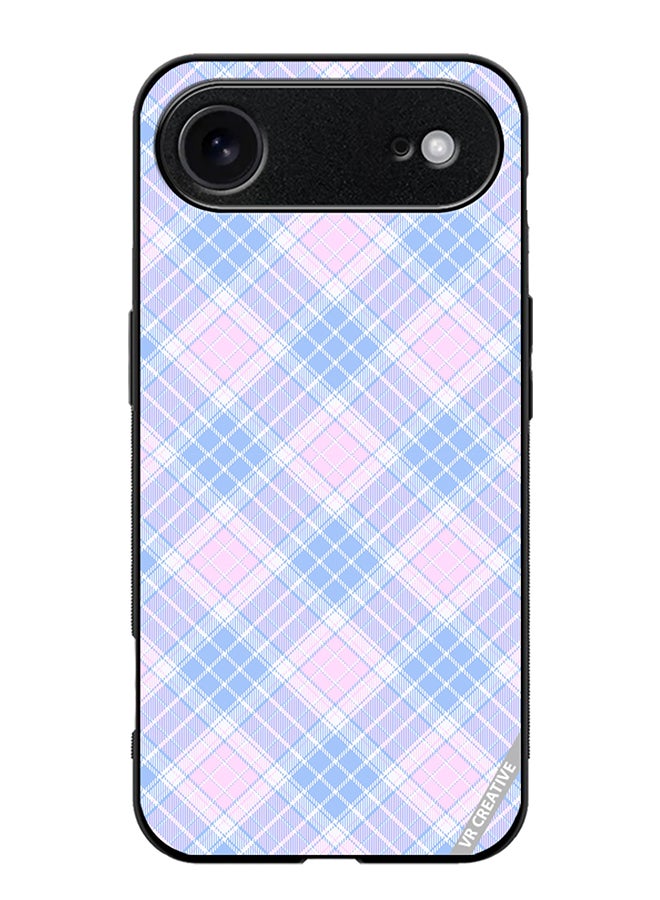 Protective Case Cover For Apple iPhone 17 Air Checks Color Square Geometric Texture Design Multicolour