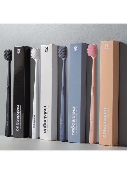 Luxury Portable Soft-Bristle Toothbrushes All colors are shipped individually packaged