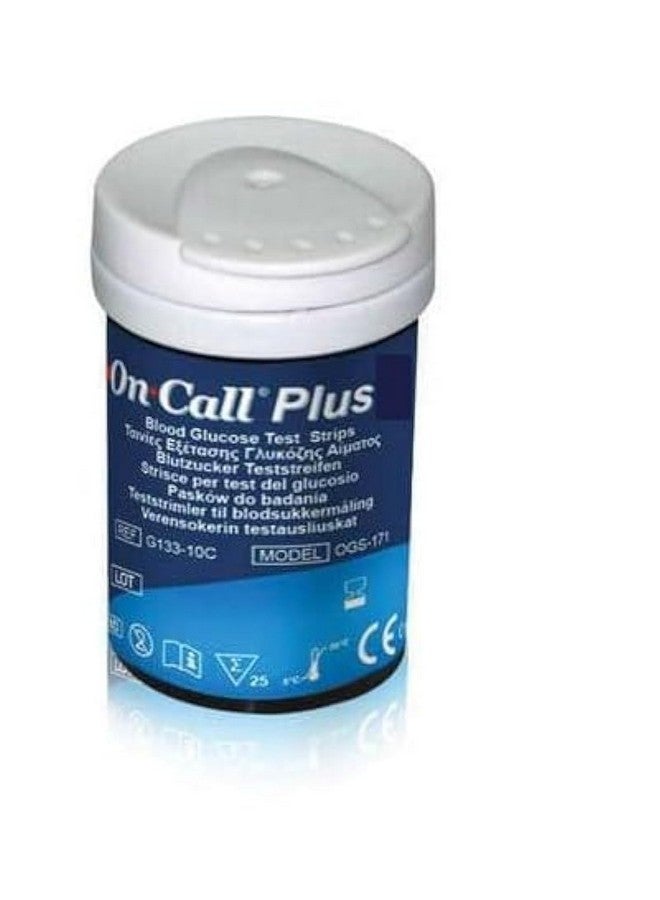 Anmol Anmol On Call Plus Glucometer Strips, Only 50 Strips, Model No 394413 - Image 1