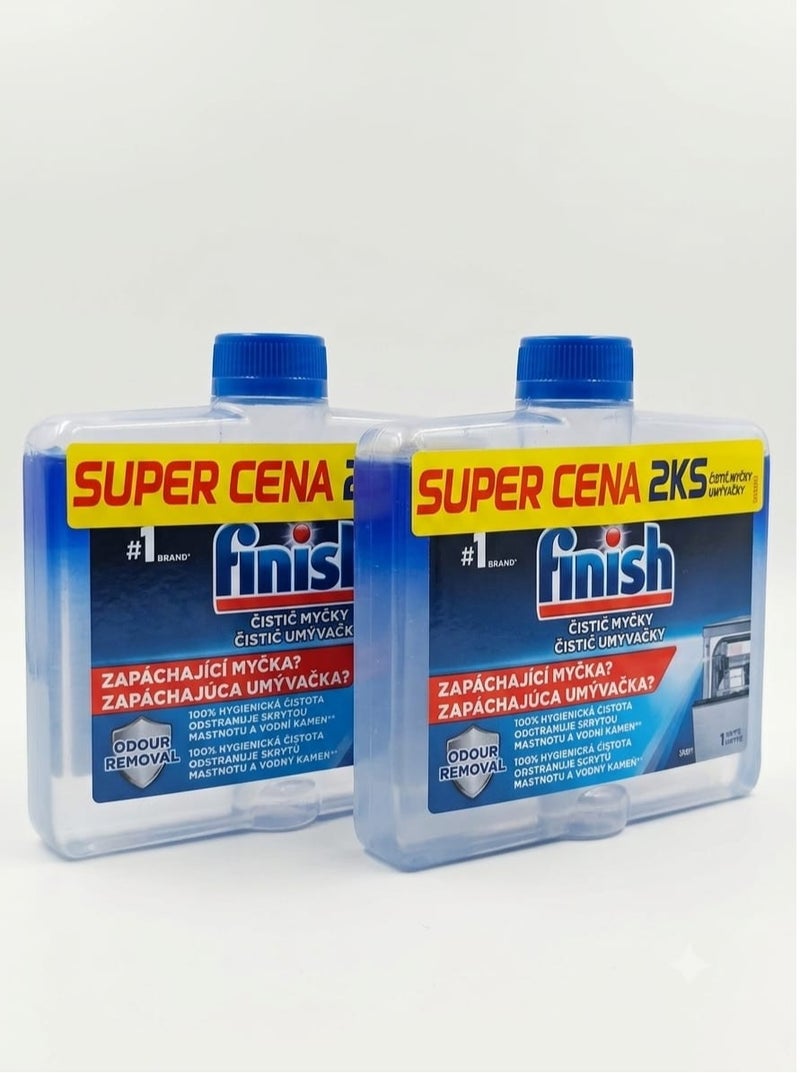 High-quality dishwasher cleaner 250ml (2 pieces)