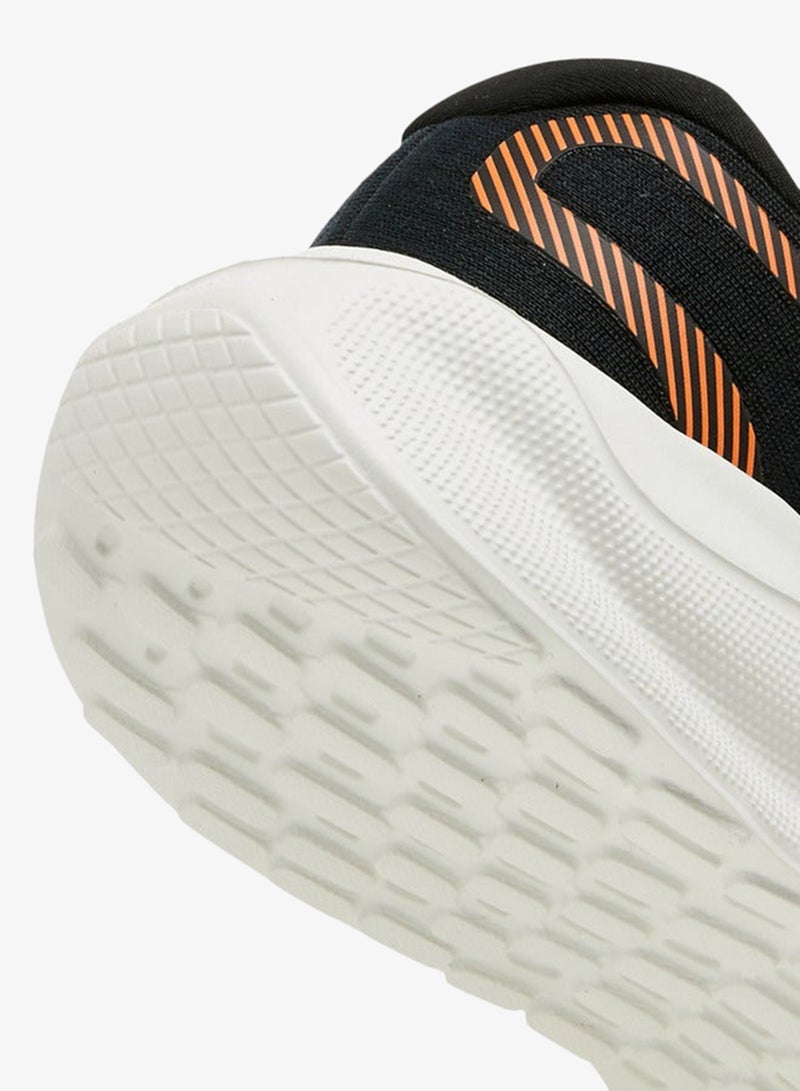 Kappa Boys' Logo Print Sports Shoes with Hook and Loop Closure - Image 5