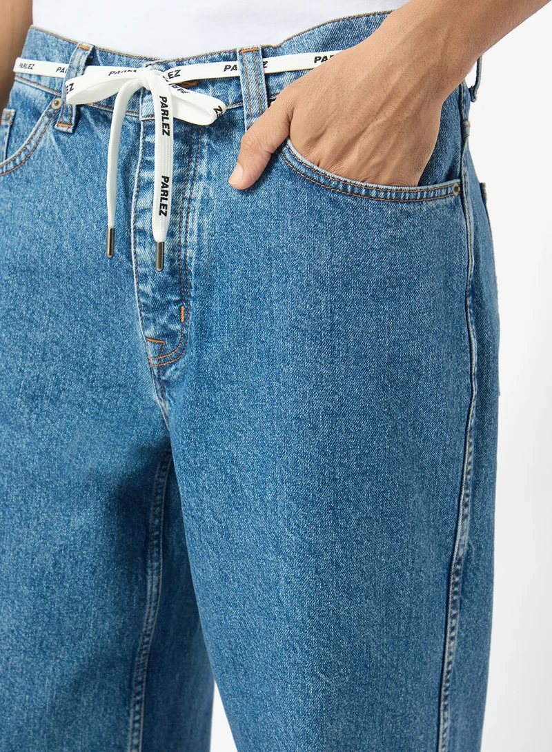 Parlez  Indy Denim Jeans Mid Black Wash for Men | Best Price UAE