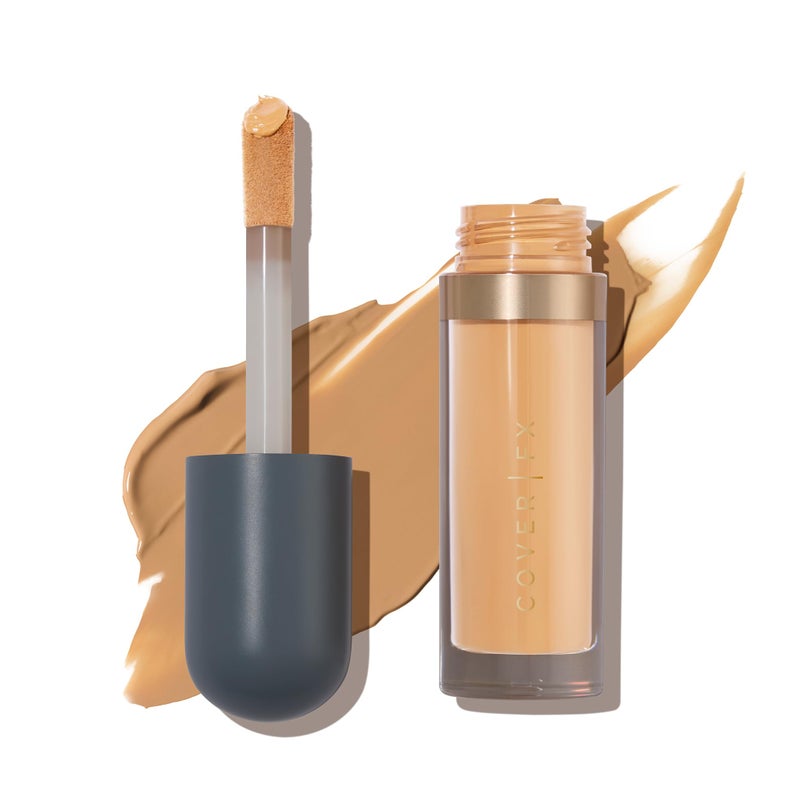 COVER FX Skin Discovered Longwear Full Coverage Concealer Buildable CreaseResistant High Coverage Formula Conceals Corrects and Brightens T1 Medium to Tan with Golden Olive Undertone