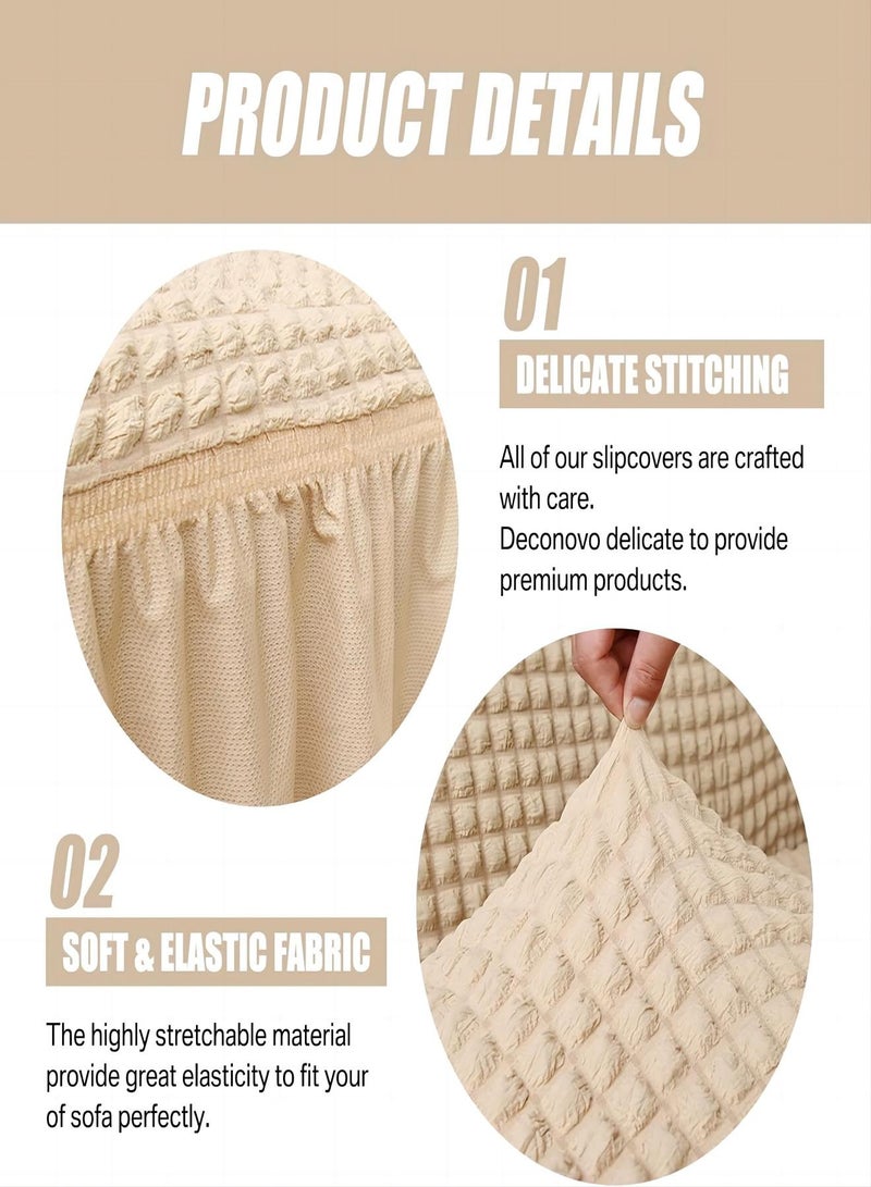 Sharpdo غطاء أريكة أوروبي غير قابل للانزلاق لأربع مواسم - Image 4