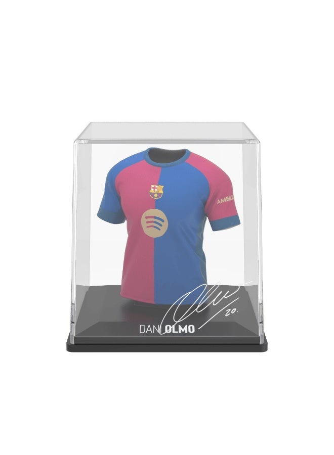 Splink - Dani Olmo (Barcelona) - Home Jersey Display Case, Official Licensed Collectible - Image 3