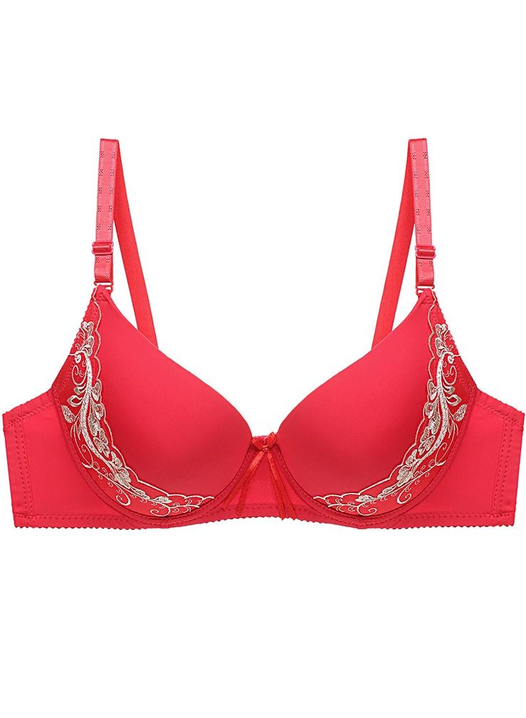 Loquat High Quality C D Cup Thin Bra Women's Embroidered Underwear 