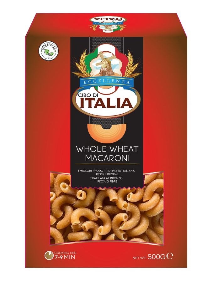 Cibo Di Italia - Macaroni  Whole Wheat  Pasta - Image 1